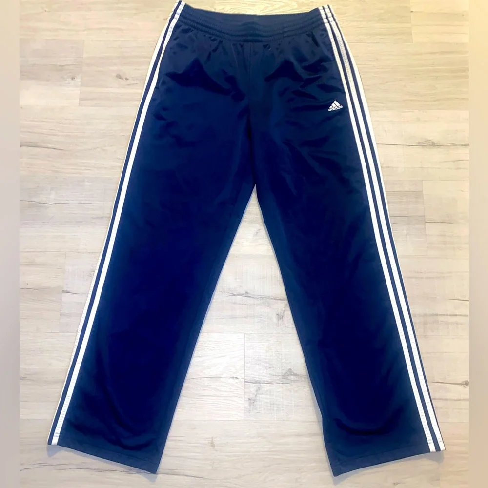 adidas 3 Stripes⚪️🔵⚪️Jogger Pants - Picture 2 of 6